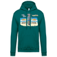 Sweatshirt Kariban com Capuz Pegadas Tavira