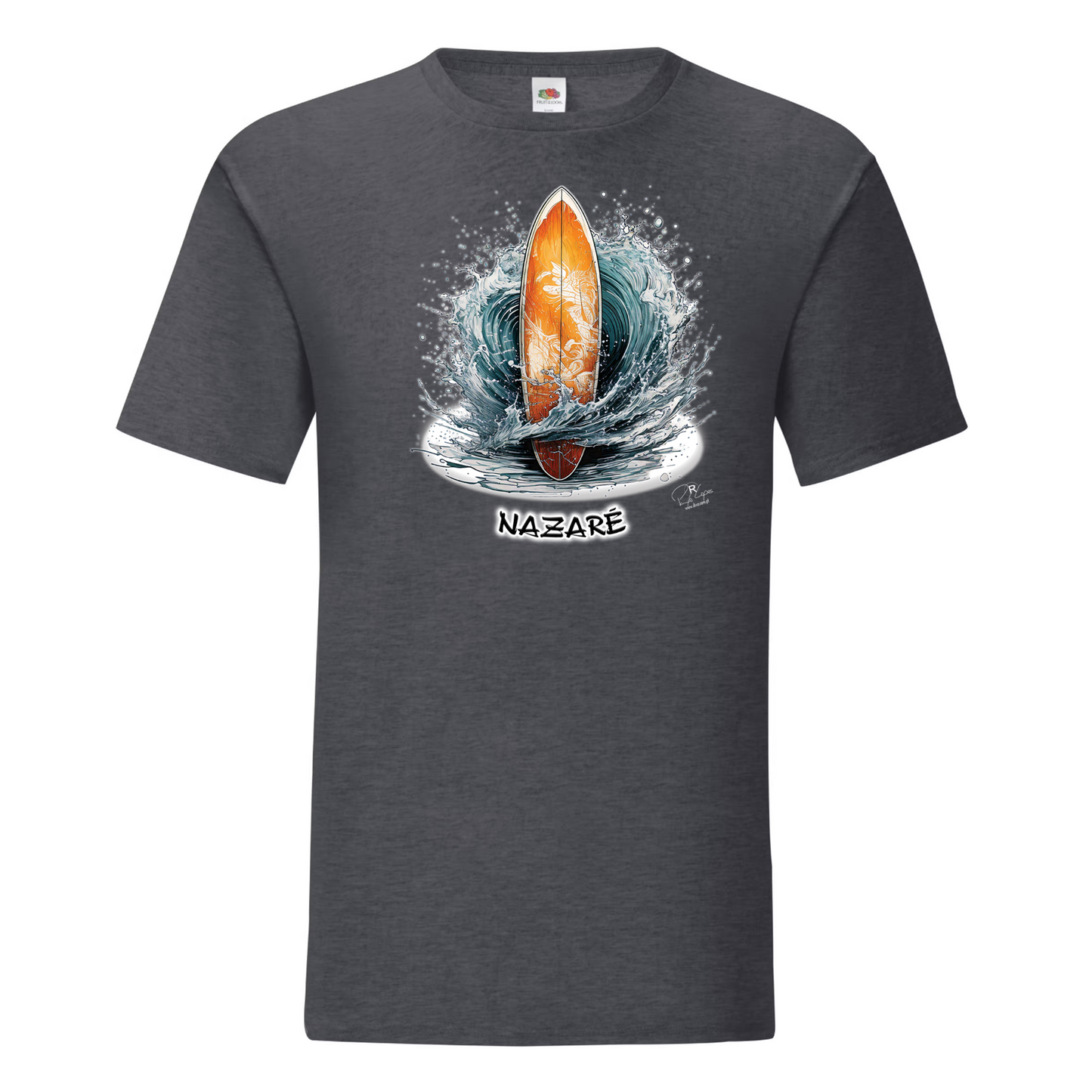 T-shirt Fruit of the Loom, Iconic, 150g, Prancha Nazaré