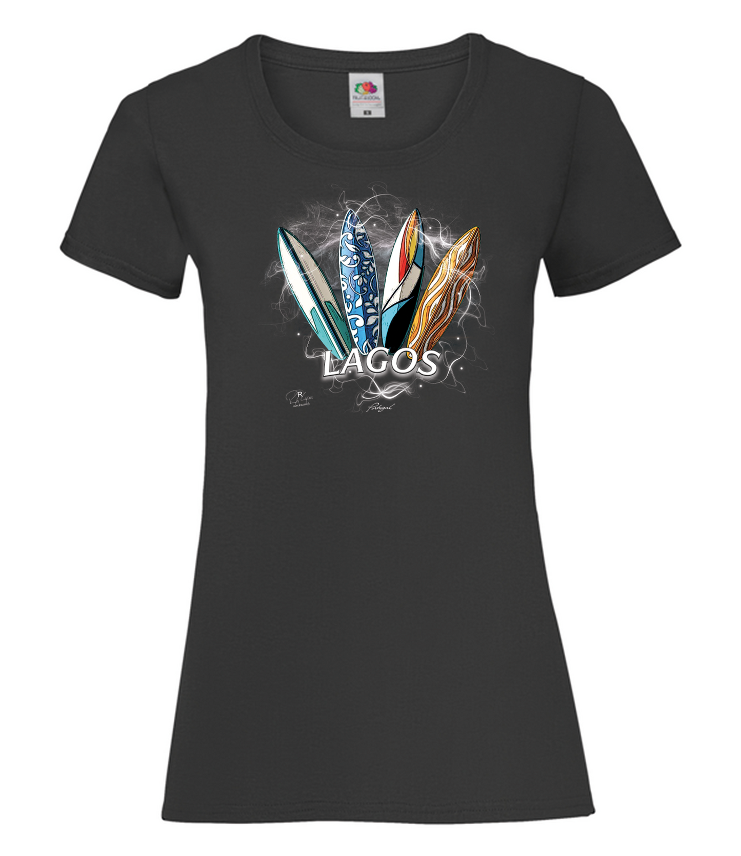 T-shirt Senhora Surfboards Lagos