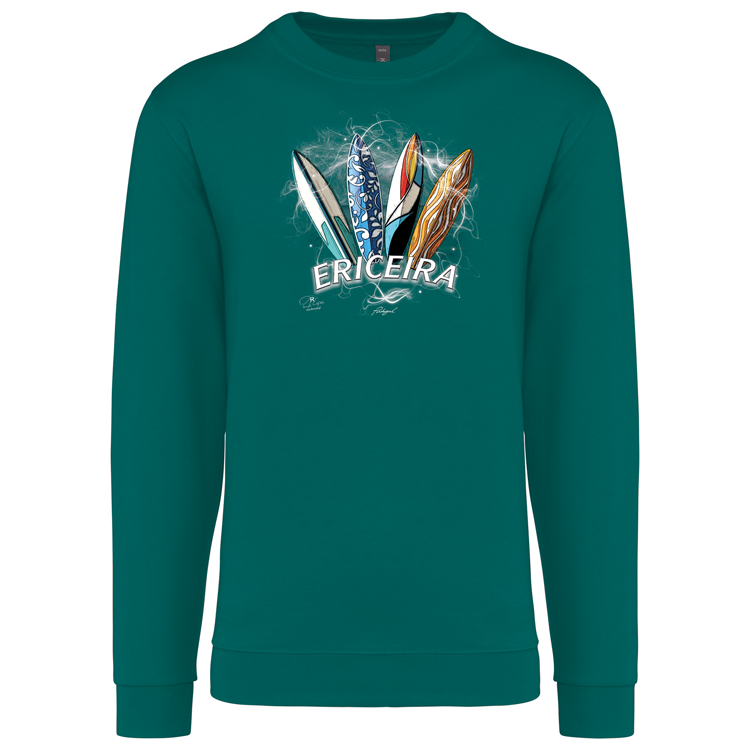 Sweatshirt Kariban sem Capuz Surfboards Ericeira