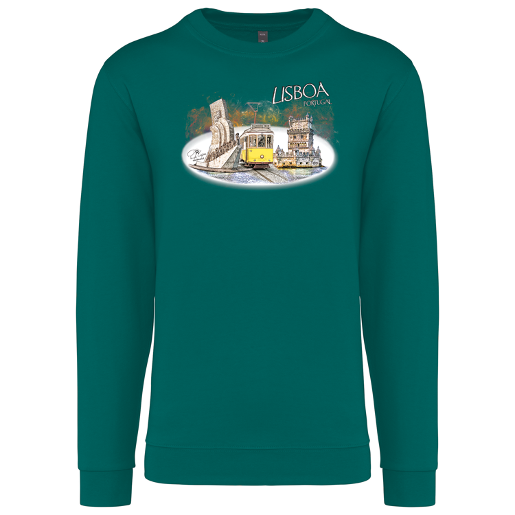 Sweatshirt Kariban sem Capuz Monumentos Belém