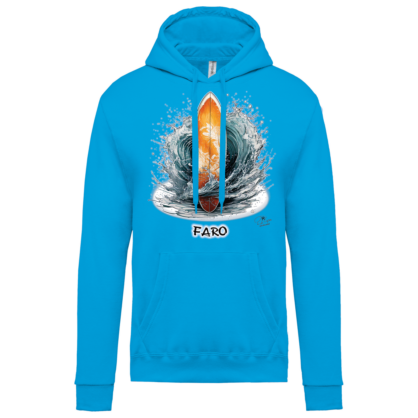 Sweatshirt Kariban com Capuz Prancha Faro