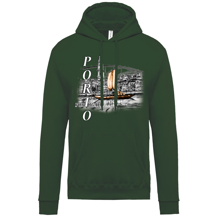 Sweatshirt Kariban com Capuz Ribeira