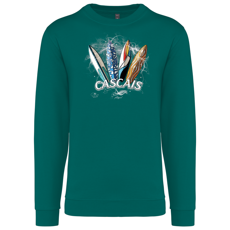 Sweatshirt Kariban sem Capuz Surfboards Cascais