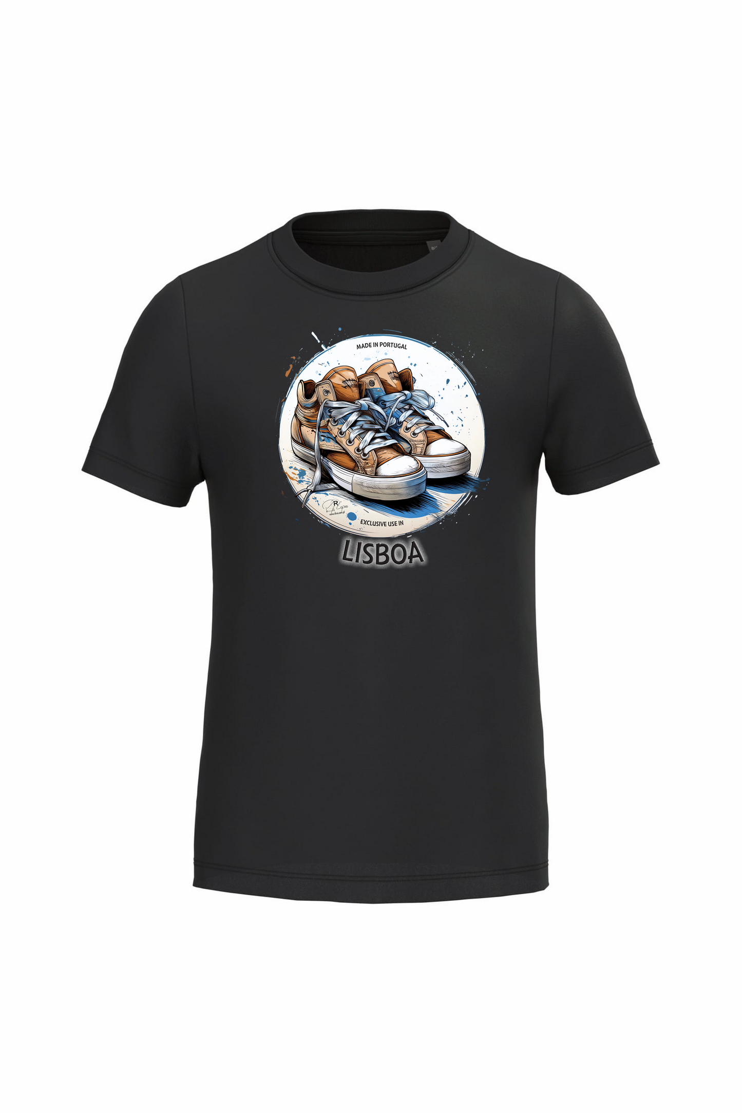 T-shirt de Criança Kariban Exclusive Lisboa