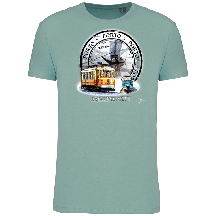 T-Shirt Algodão Biológico Amazing City Porto