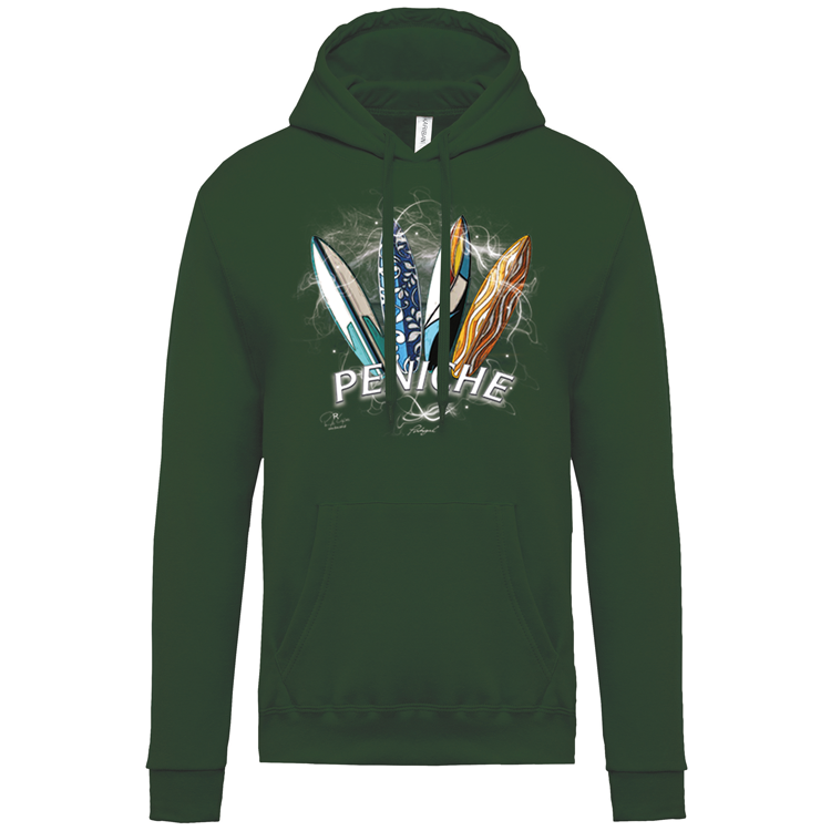 Sweatshirt Kariban com Capuz Surfboards Peniche