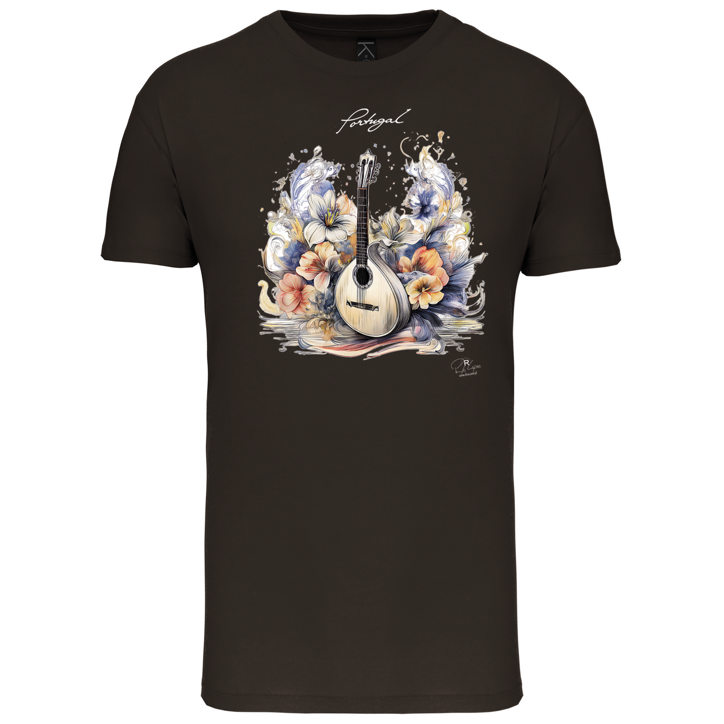 T-Shirt Algodão Biológico Guitarra Portuguesa