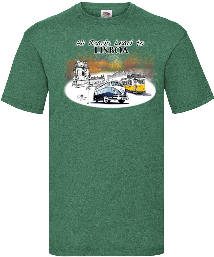 T-shirt All Roads Lead to Lisboa
