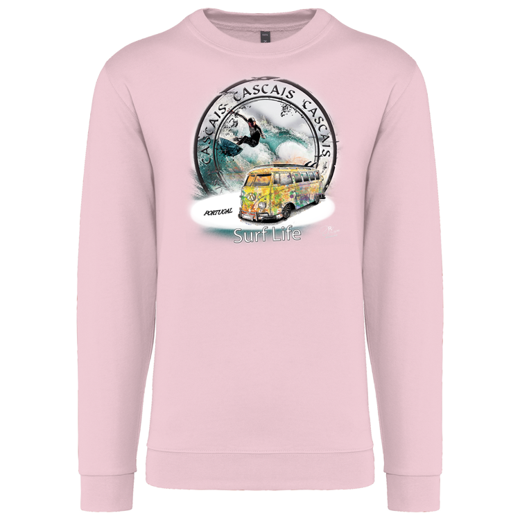Sweatshirt Kariban sem Capuz Surf Life Cascais