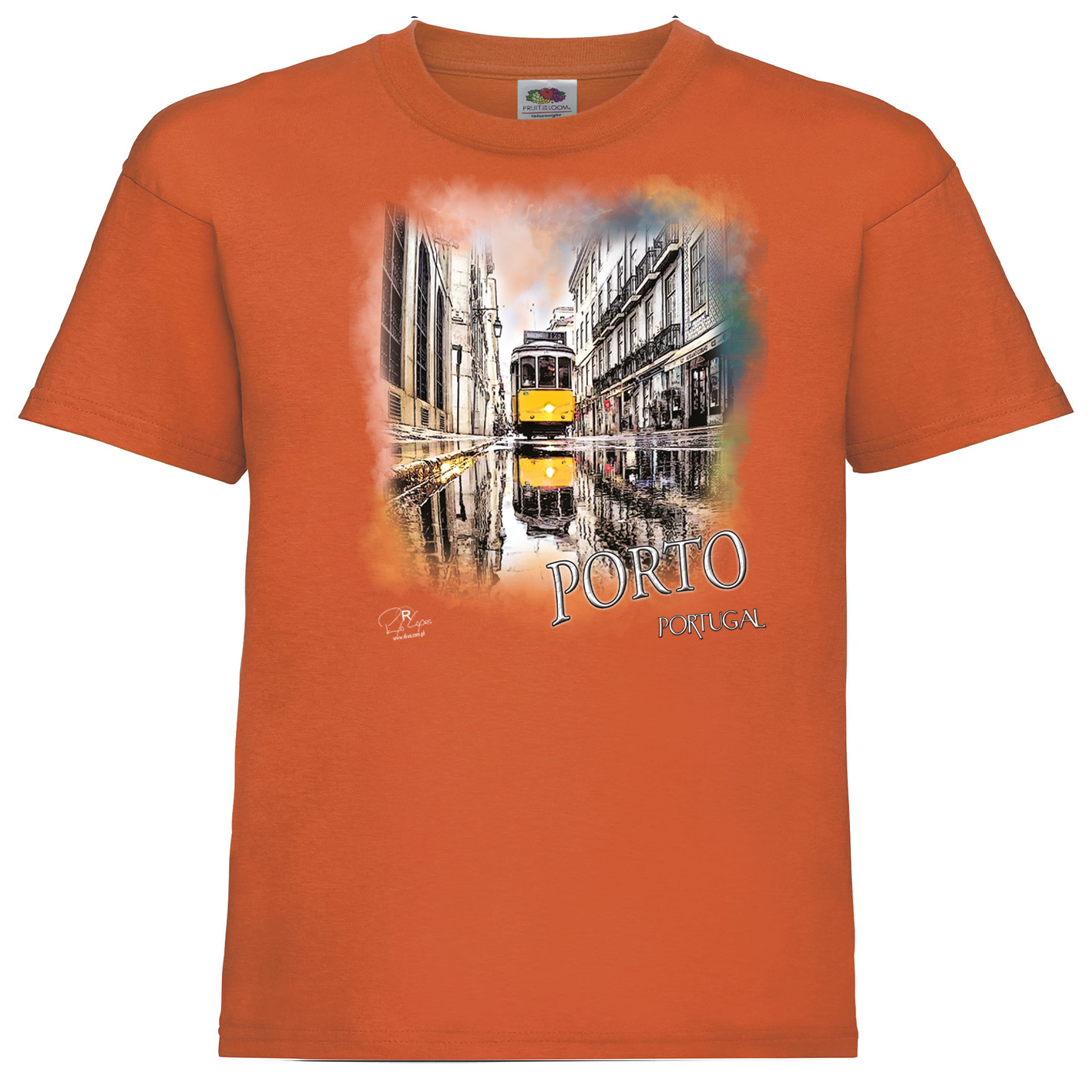 T-shirt Fruit of the Loom Kids Espelho lp
