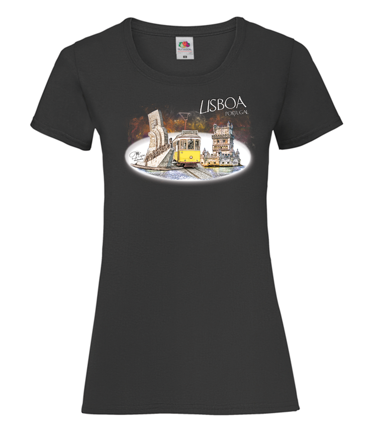 T-shirt Senhora Monumentos Belém