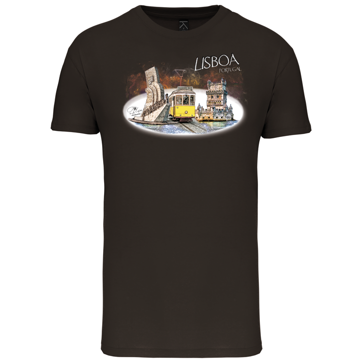 T-Shirt Algodão Biológico Monumentos Belém