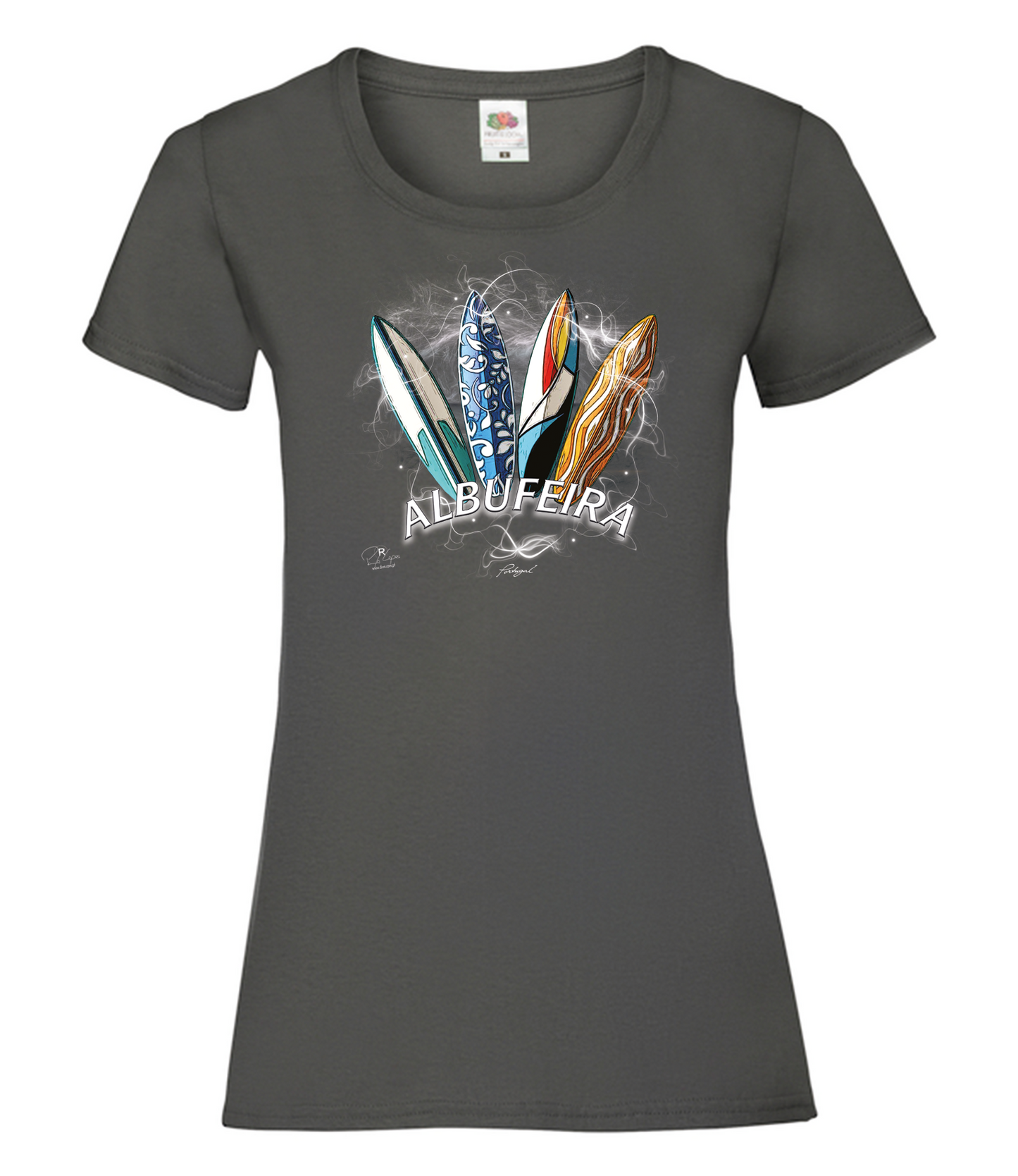 T-shirt Senhora Surfboards Albufeira