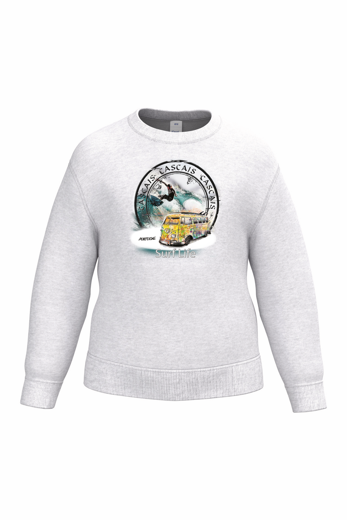 Sweatshirt sem capuz Ideal Kids Surf Life Cascais