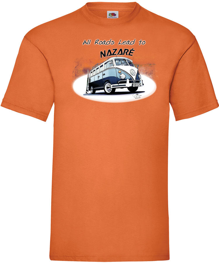 T-shirt All Roads Lead to Nazaré