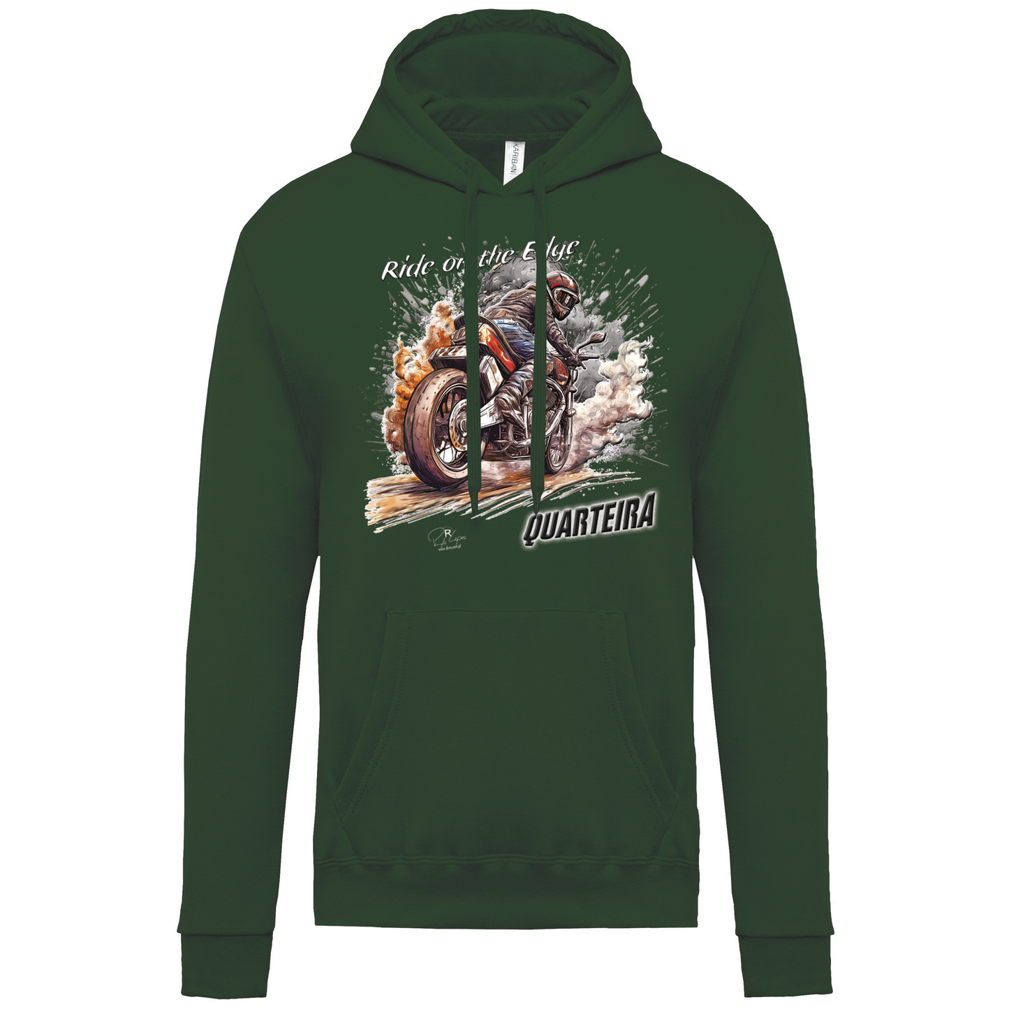 Sweatshirt Kariban com Capuz Ride on the Edge Quarteira