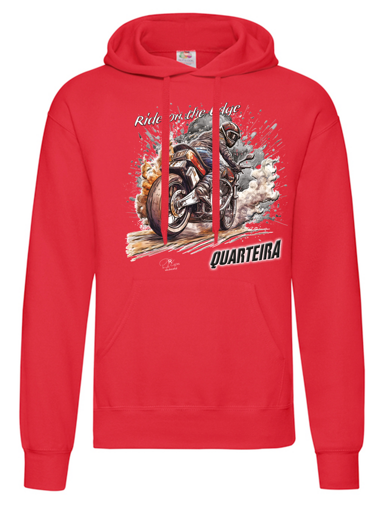 Sweatshirt Surfboards Ride on the Edge Quarteira