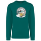 Sweatshirt Kariban sem Capuz Surf Life Lagos
