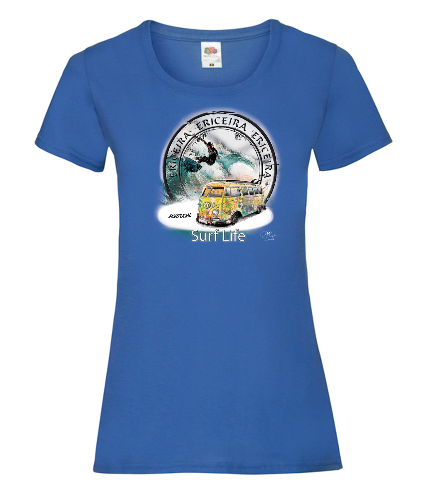 T-shirt Senhora Surf Life Ericeira