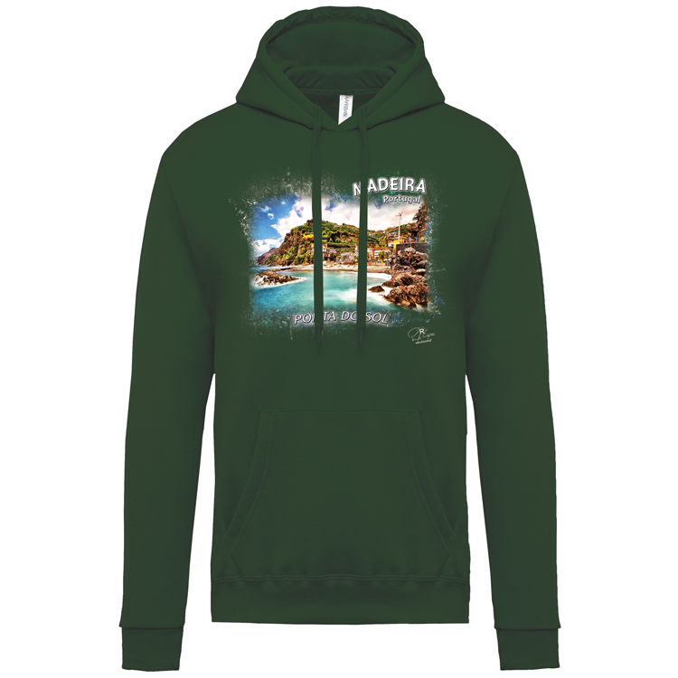 Sweatshirt Kariban com Capuz Ponta do Sol