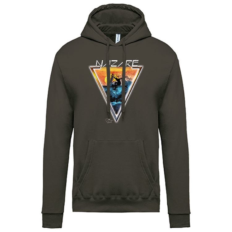 Sweatshirt Kariban com Capuz Sunset Nazaré