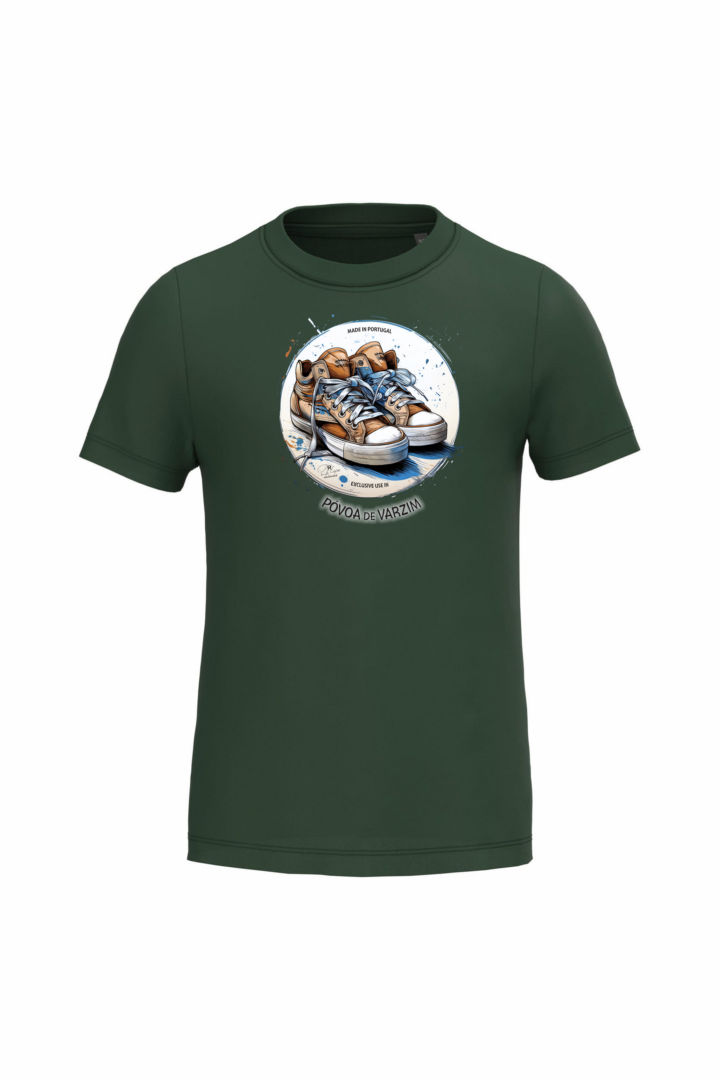 T-shirt de Criança Kariban Exclusive Póvoa de Varzim