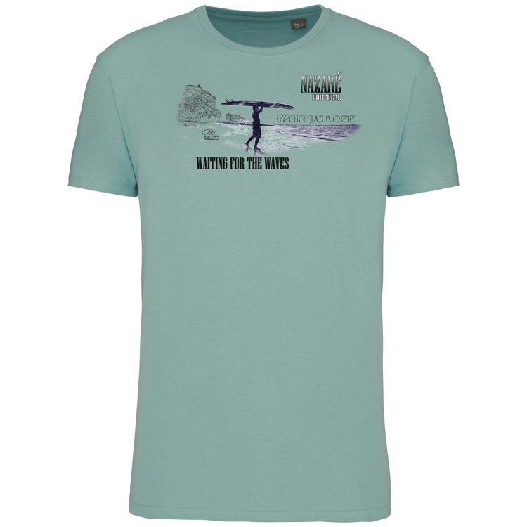 T-Shirt Algodão Biológico Praia do Norte