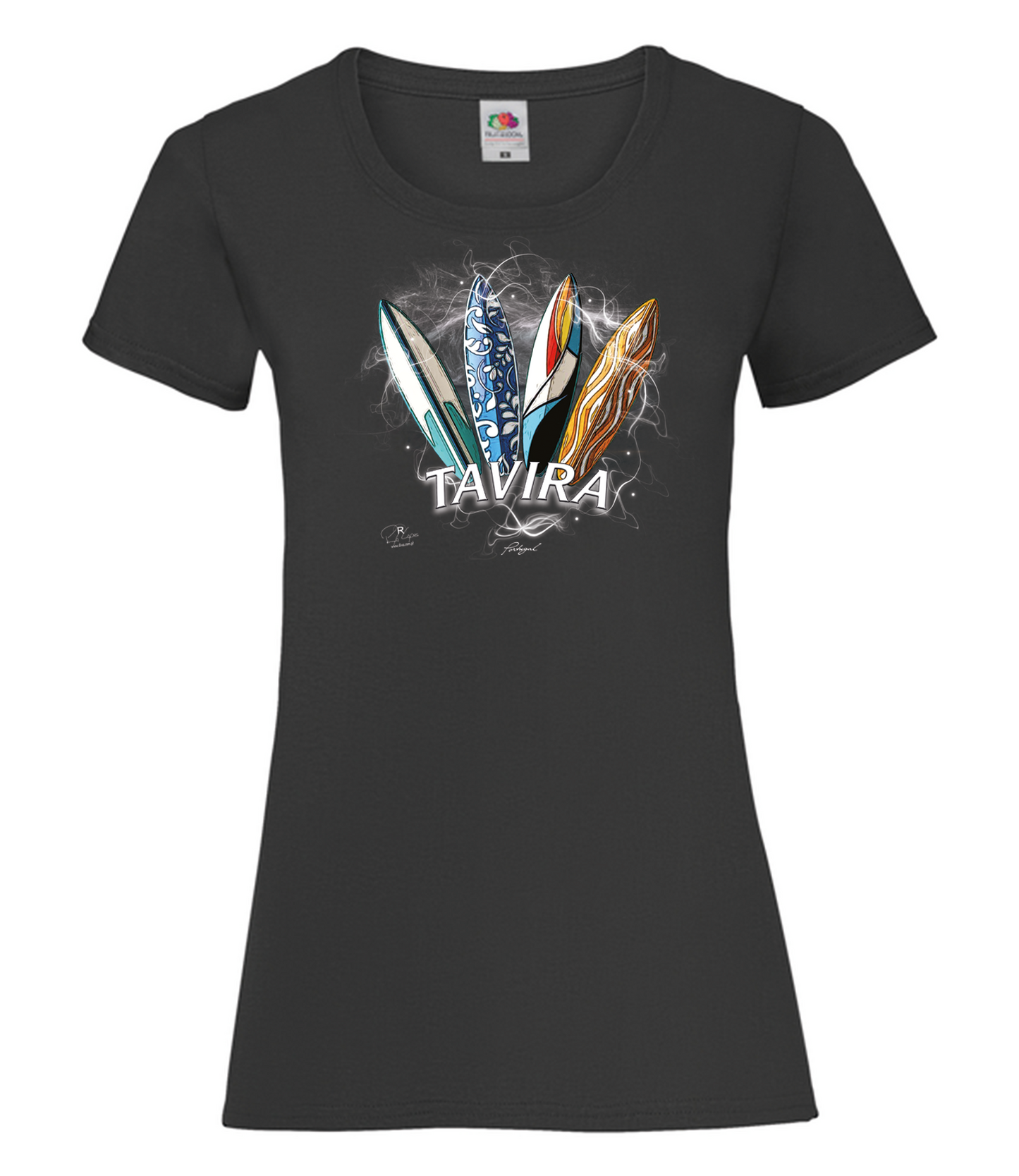 T-shirt Senhora Surfboards Tavira