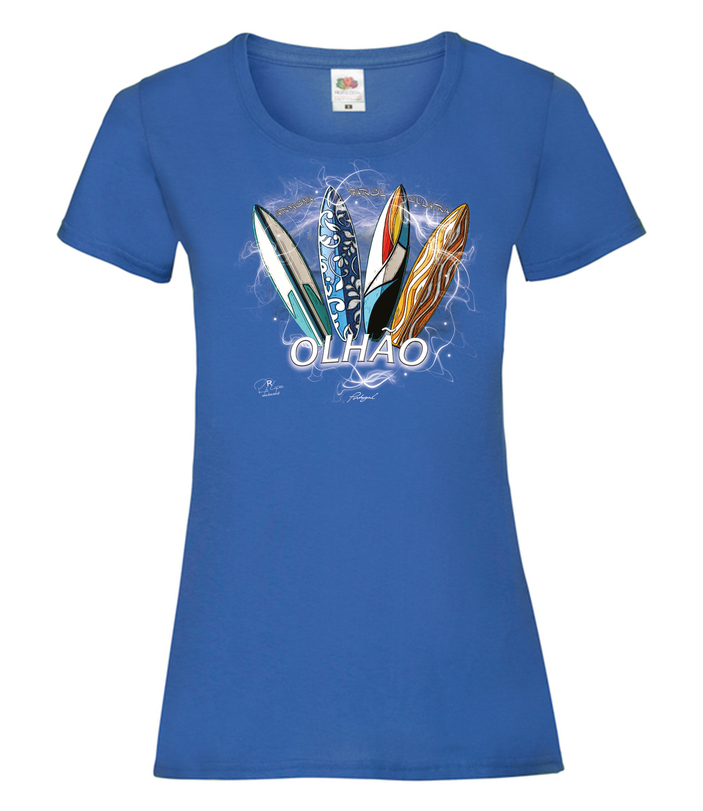 T-shirt Senhora Surfboards Olhão