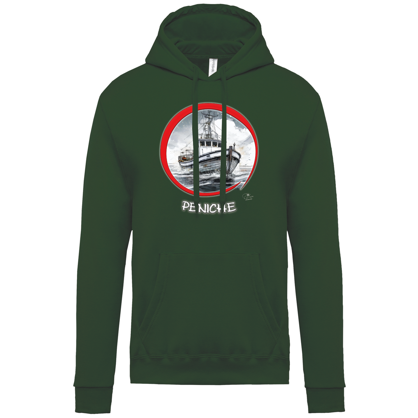 Sweatshirt Kariban com Capuz Traineira Peniche
