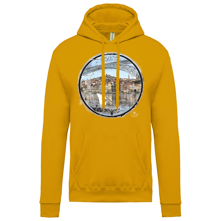 Sweatshirt Kariban com Capuz Selo Porto
