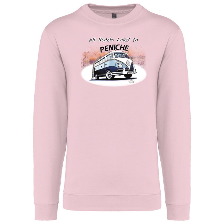 Sweatshirt Kariban sem Capuz All Roads Lead to Peniche