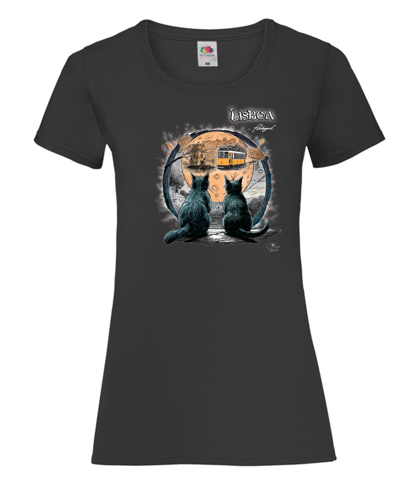 T-shirt Senhora Luar Lisboa