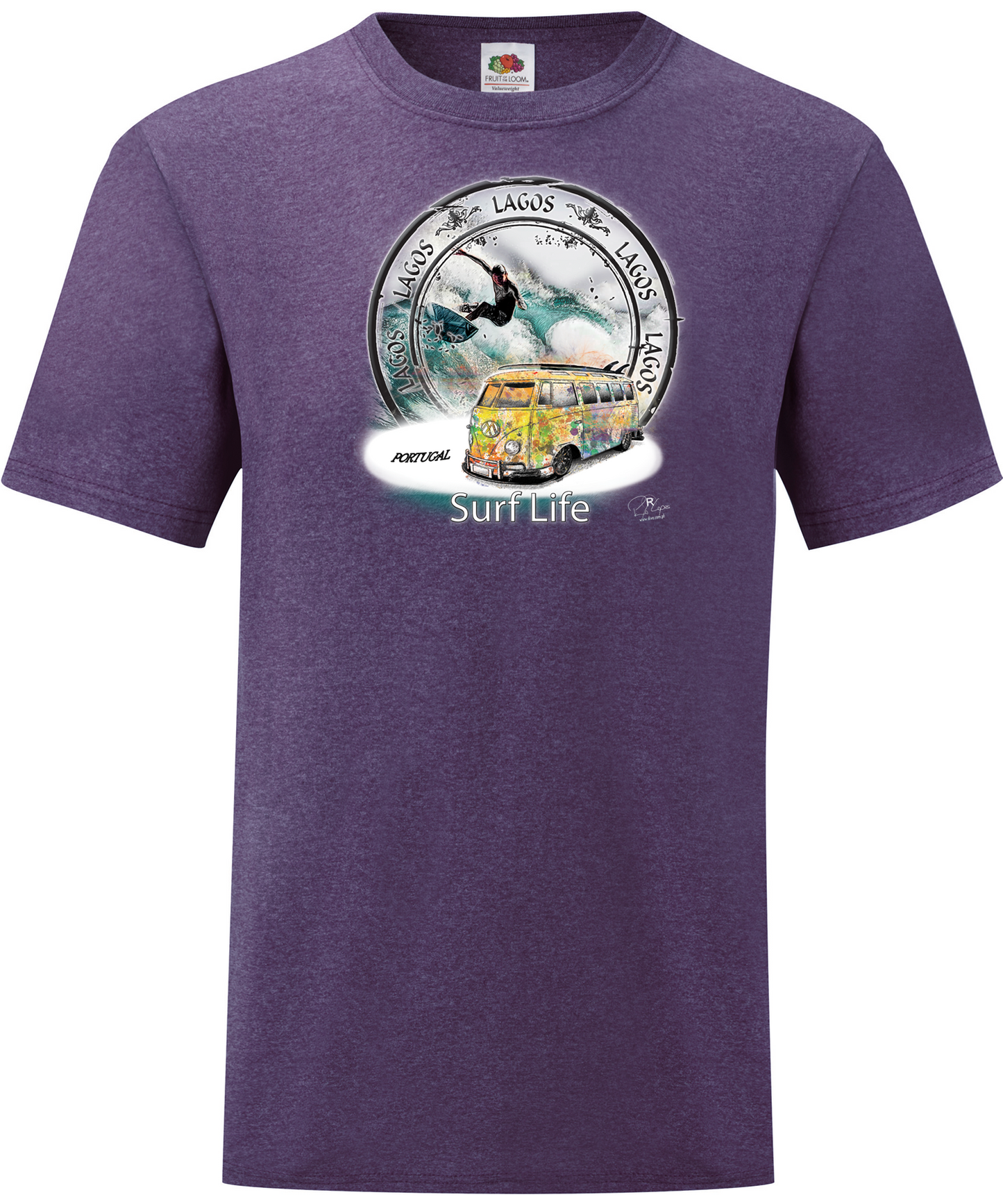 T-shirt Surf Life Lagos