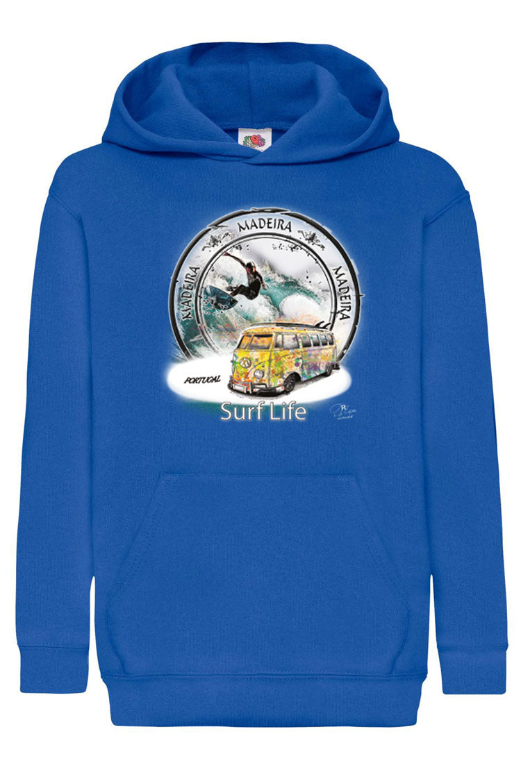 Sweatshirt Kids Surf Life Ilha da Madeira