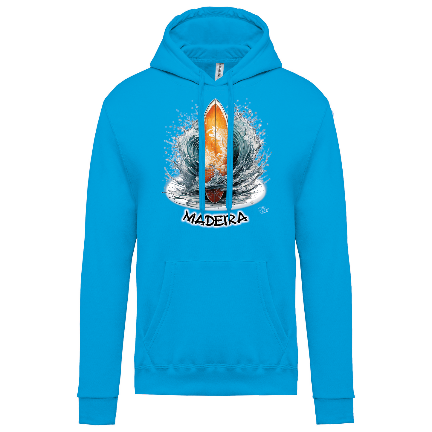 Sweatshirt Kariban com Capuz Prancha Madeira