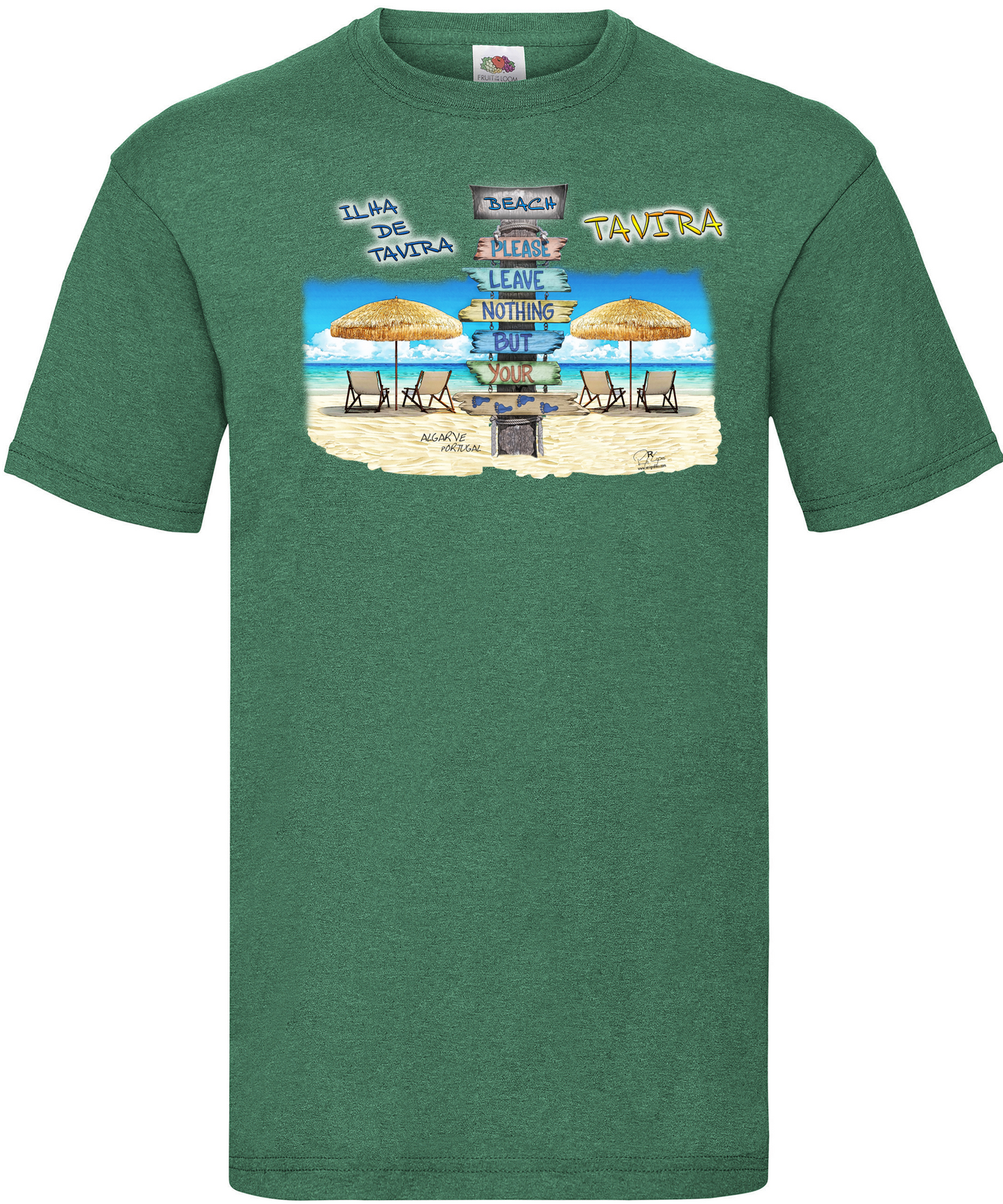 T-shirt Pégadas Tavira