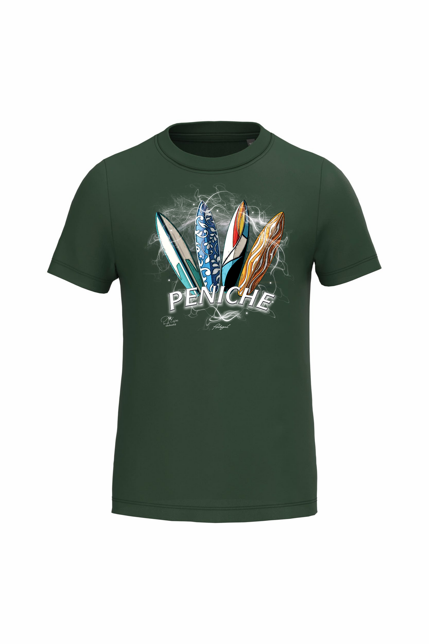 T-shirt de Criança Kariban Surfboards Peniche