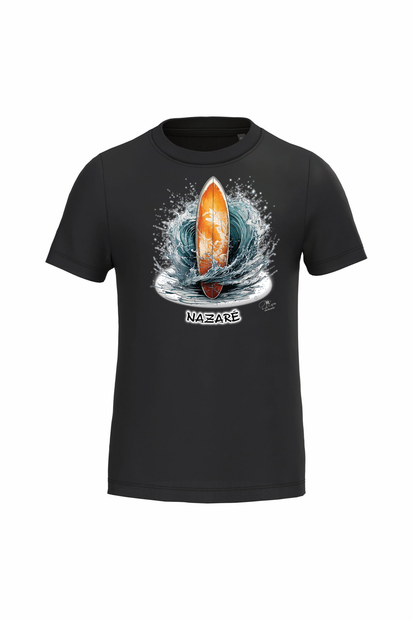 T-shirt de Criança Kariban Prancha Nazaré
