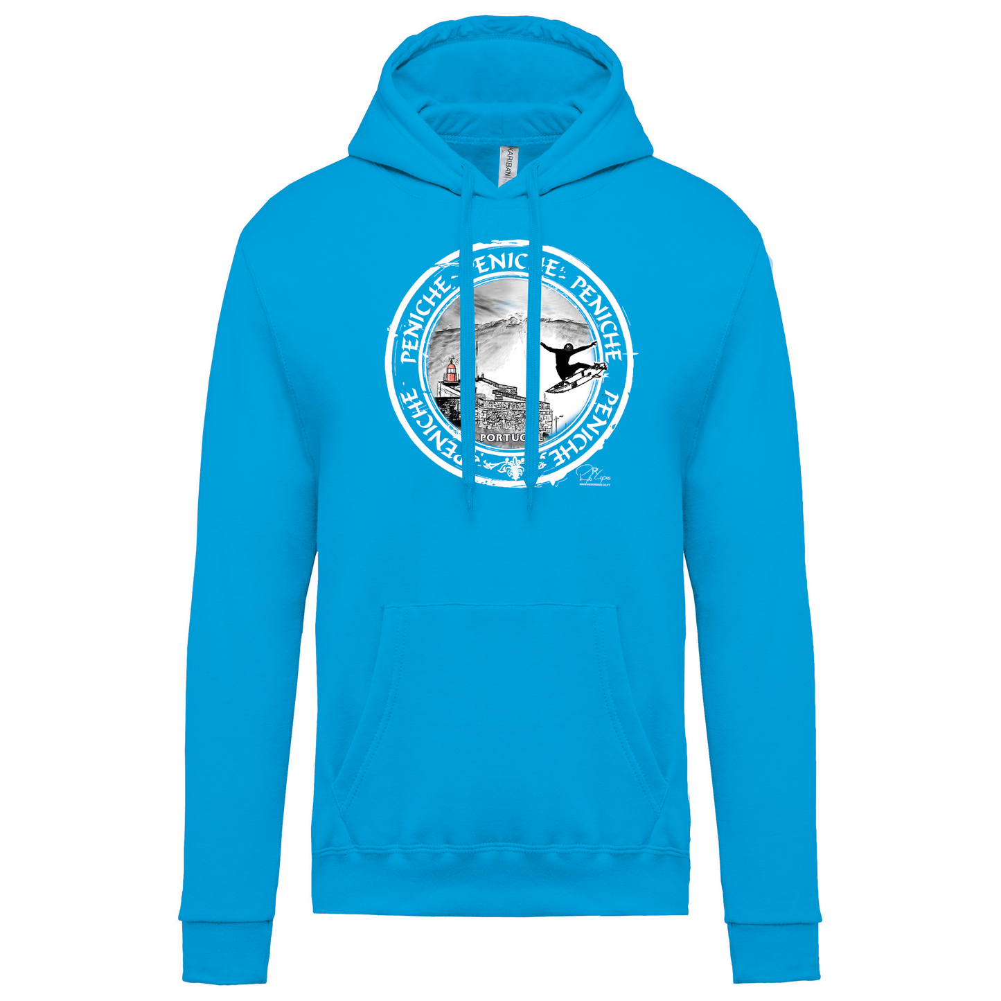 Sweatshirt Kariban com Capuz Selo Peniche