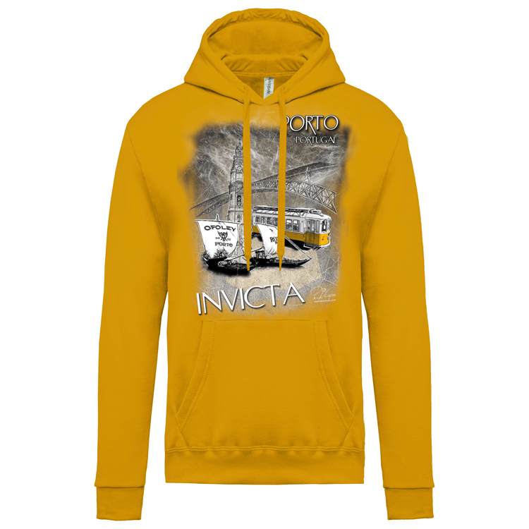 Sweatshirt Kariban com Capuz Invicta