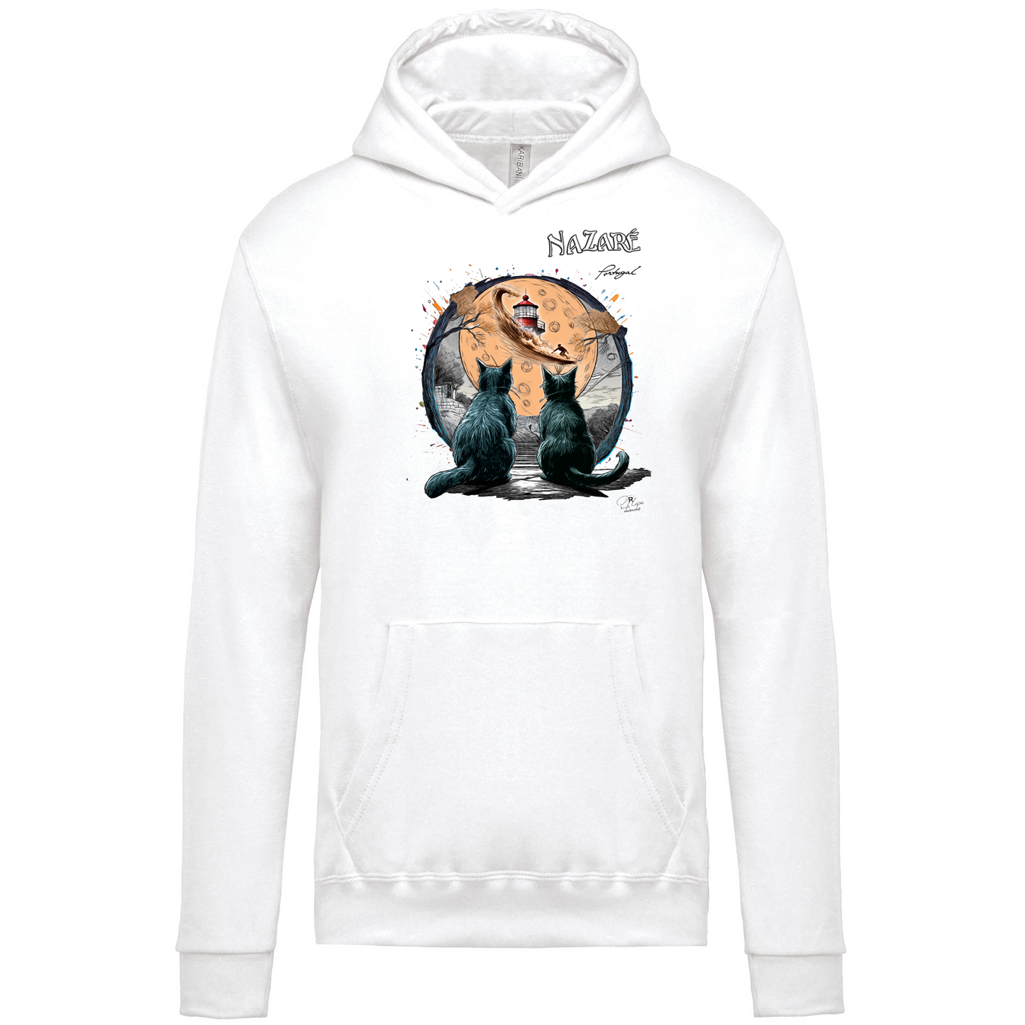 Sweatshirt capuz Kariban Kids Luar Nazaré