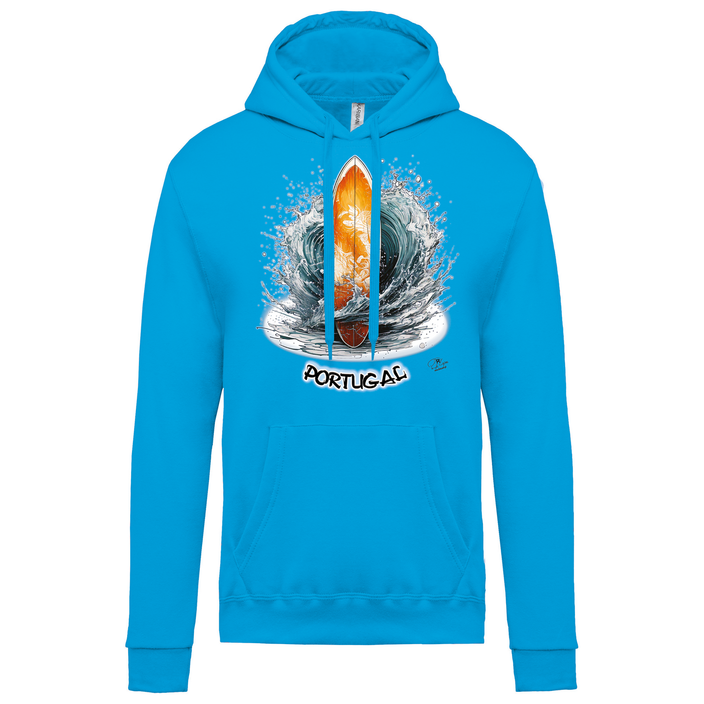 Sweatshirt Kariban com Capuz Prancha Portugal