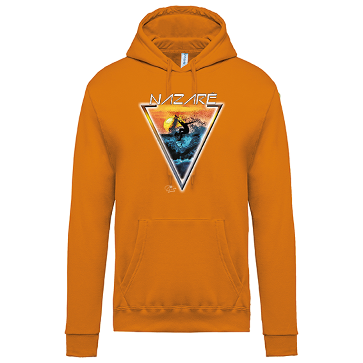 Sweatshirt Kariban com Capuz Sunset Nazaré