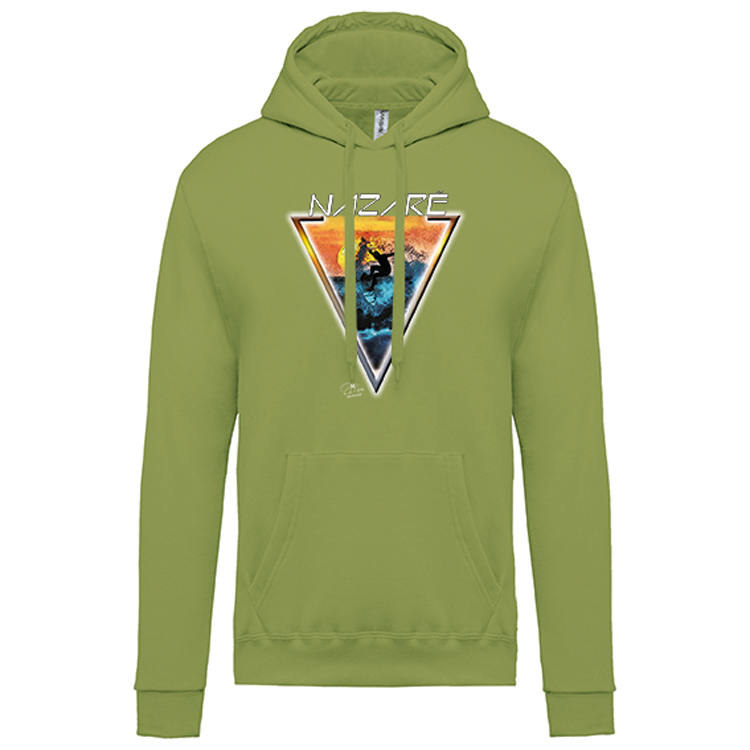 Sweatshirt Kariban com Capuz Sunset Nazaré