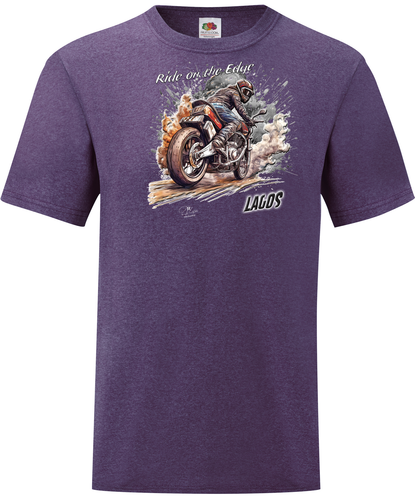 T-shirt Ride on the Edge Lagos