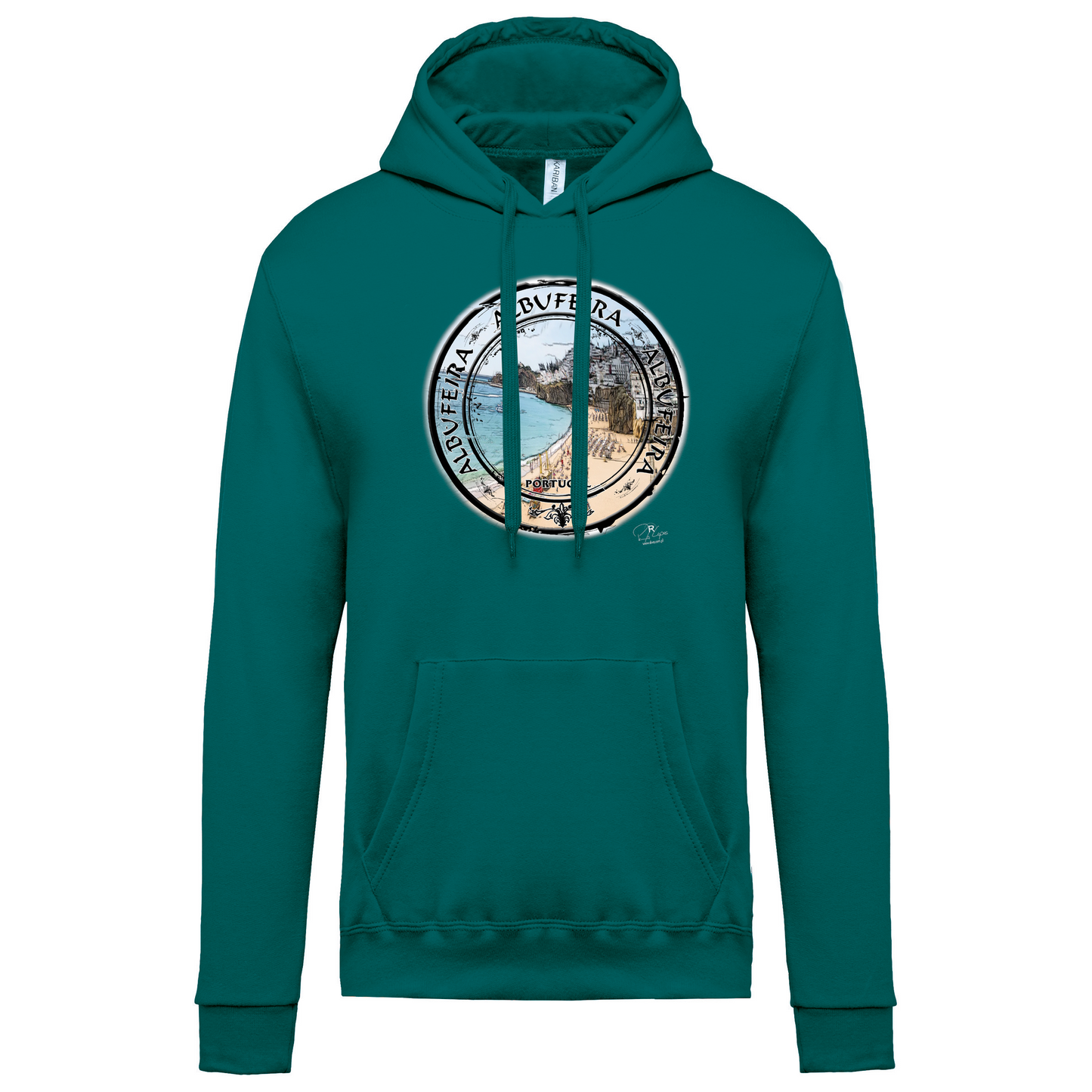 Sweatshirt Kariban com Capuz Selo Albufeira