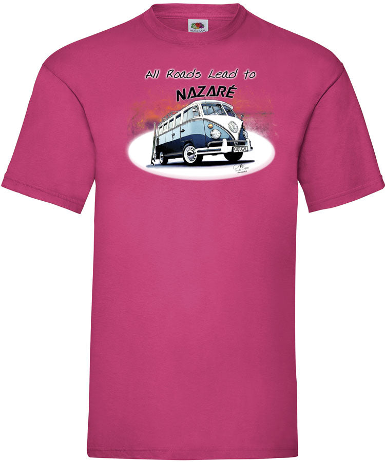 T-shirt All Roads Lead to Nazaré