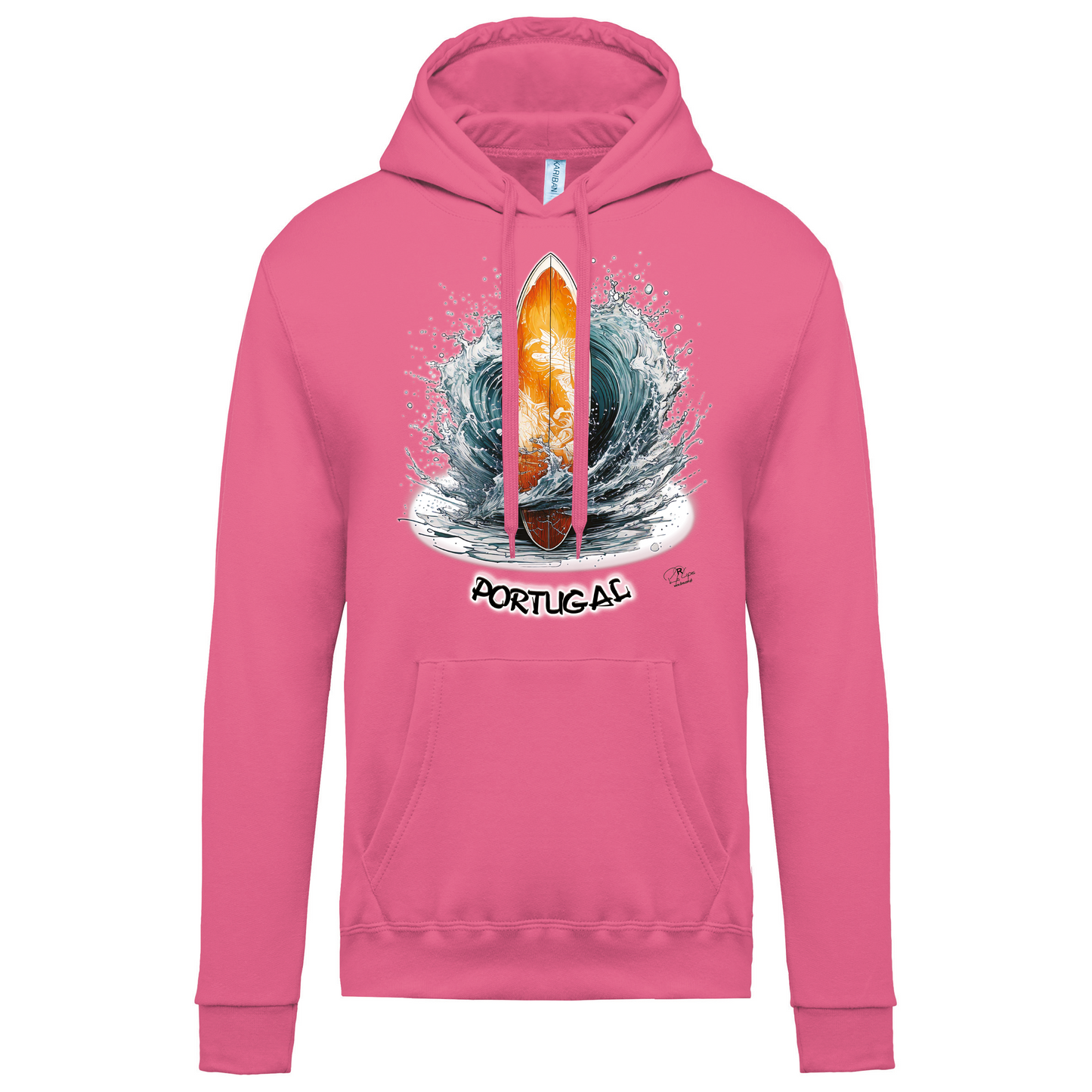 Sweatshirt Kariban com Capuz Prancha Portugal